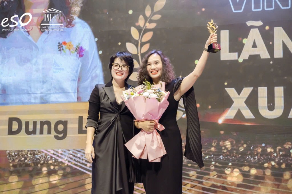 Ms. Dung Le (Eldie) tại sự kiện vinh danh ESO GROUP