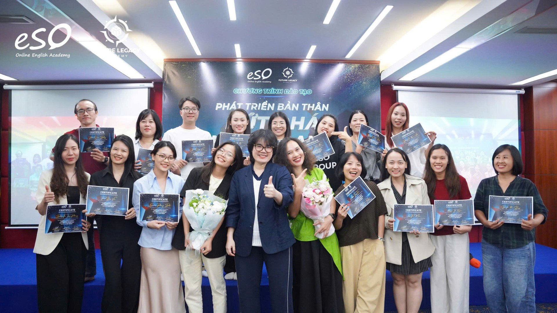 PHÁT TRIỂN BẢN THÂN & BỨT PHÁ KINH DOANH DÀNH CHO HỆ THỐNG KINH DOANH ESO GROUP - HÀ NỘI